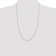 Sterling Silver .95mm Round Franco Chain