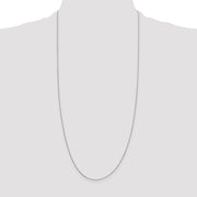 Sterling Silver .95mm Round Franco Chain