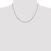 Sterling Silver 1.25mm Round Franco Chain
