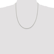 Sterling Silver 1.25mm Round Franco Chain