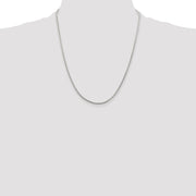 Sterling Silver 1.75mm Round Franco Chain