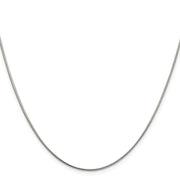 Sterling Silver 1mm Snake Chain