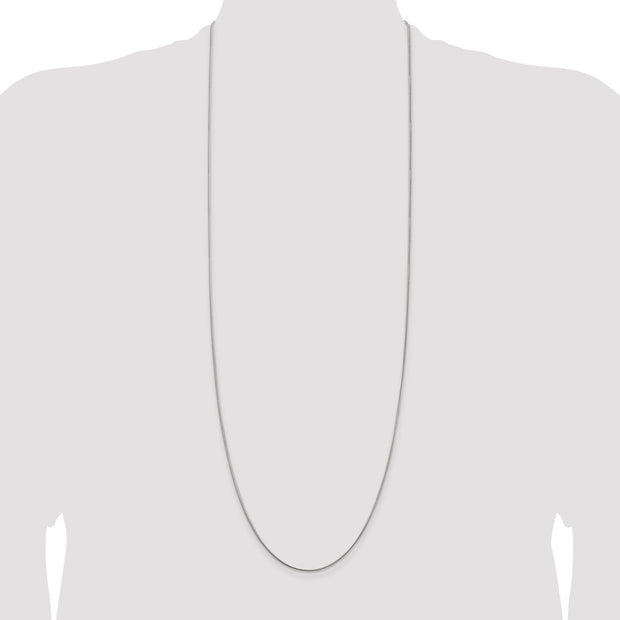 Sterling Silver 1mm Snake Chain