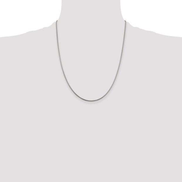 Sterling Silver 1.5mm Snake Chain