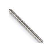 Sterling Silver 1.5mm Snake Chain
