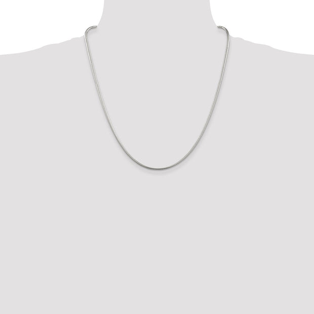 Sterling Silver 2mm Snake Chain