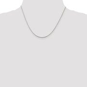 Sterling Silver 1.2mm Round Snake Chain