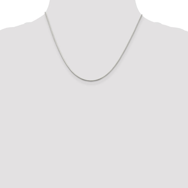 Sterling Silver 1.2mm Round Snake Chain