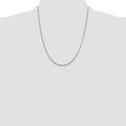 Sterling Silver 1.2mm Round Snake Chain