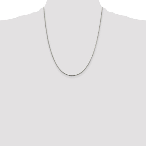 Sterling Silver 1.2mm Round Snake Chain