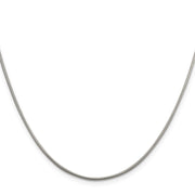 Sterling Silver 1.5mm Round Snake Chain