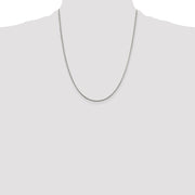 Sterling Silver 1.5mm Round Snake Chain