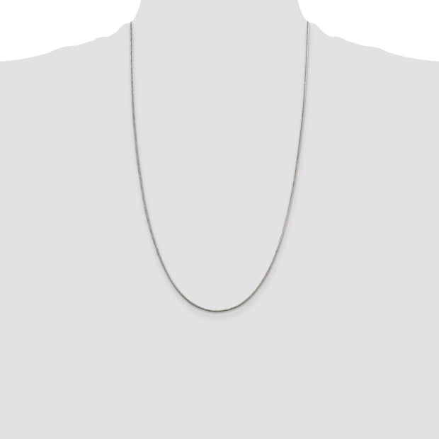 Sterling Silver 1.5mm Round Snake Chain