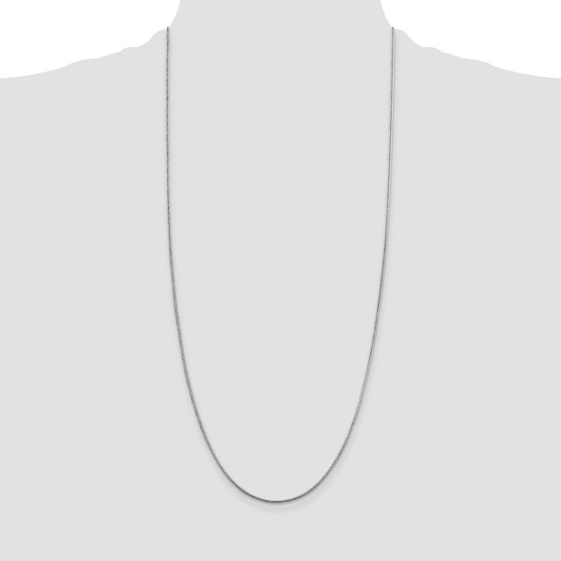Sterling Silver 1.5mm Round Snake Chain