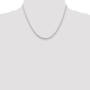 Sterling Silver 1.6mm Round Snake Chain