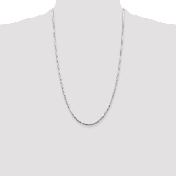 Sterling Silver 1.6mm Round Snake Chain