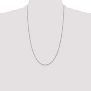 Sterling Silver 1.5mm Round Spiga Chain
