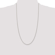 Sterling Silver 1.5mm Round Spiga Chain
