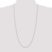 Sterling Silver 1.5mm Round Spiga Chain