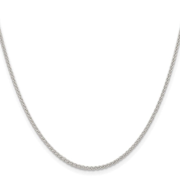 Sterling Silver 1.6mm Round Spiga Chain
