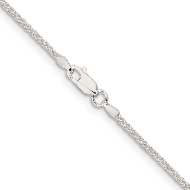 Sterling Silver 1.6mm Round Spiga Chain