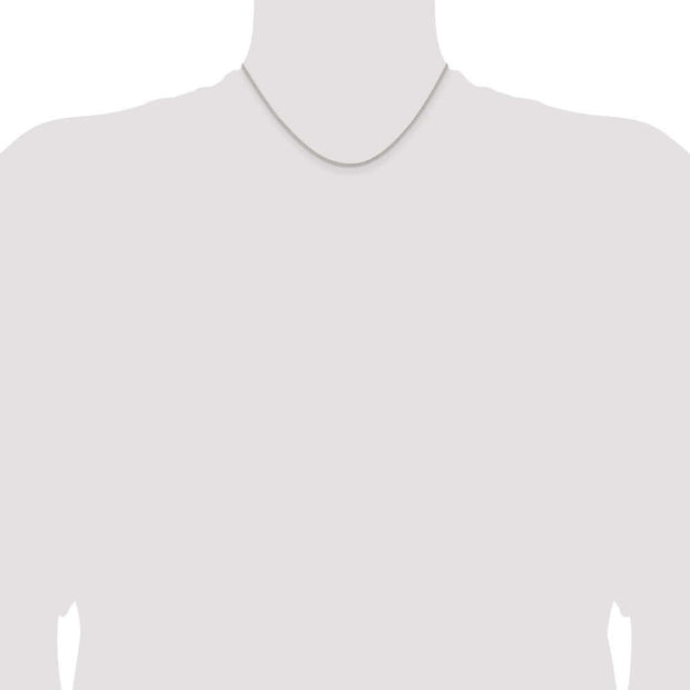 Sterling Silver 1.6mm Round Spiga Chain
