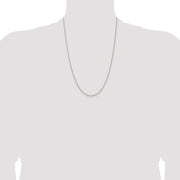 Sterling Silver 1.6mm Round Spiga Chain