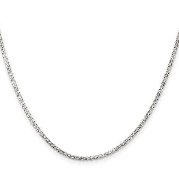 Sterling Silver 1.75mm Round Spiga Chain