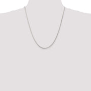 Sterling Silver 1.75mm Round Spiga Chain