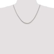 Sterling Silver 4mm Round Spiga Chain