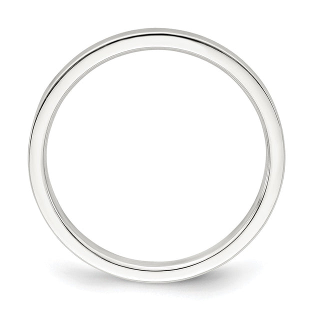 Sterling Silver 2mm Lightweight Flat Band