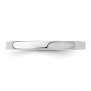 Sterling Silver 2mm Lightweight Flat Band