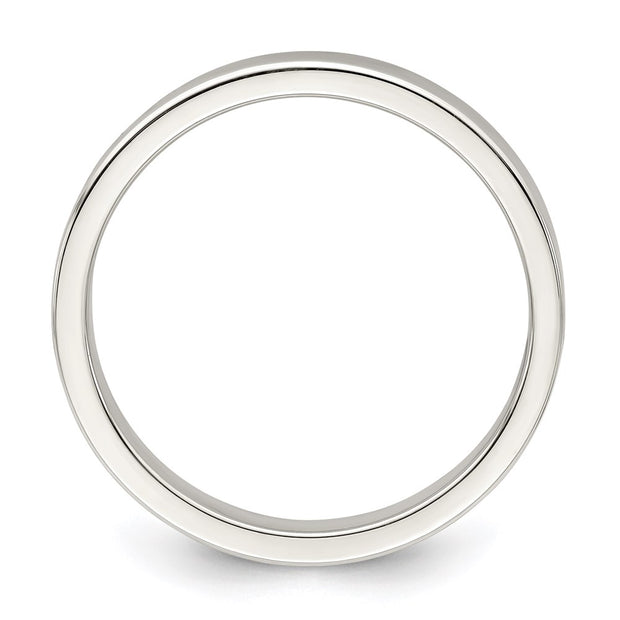 Sterling Silver 3mm Lightweight Flat Band