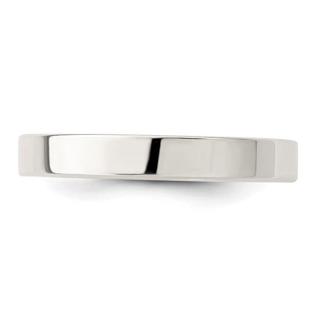 Sterling Silver 3mm Lightweight Flat Band