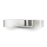 Sterling Silver 4mm Lightweight Flat Band