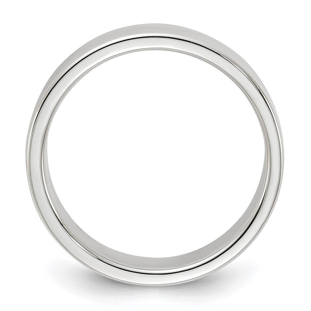 Sterling Silver 5mm Lightweight Flat Band