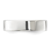 Sterling Silver 5mm Lightweight Flat Band