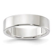 Sterling Silver 5mm Lightweight Flat Band