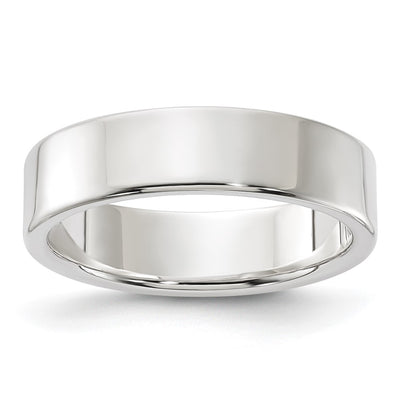 Sterling Silver 5mm Lightweight Flat Band