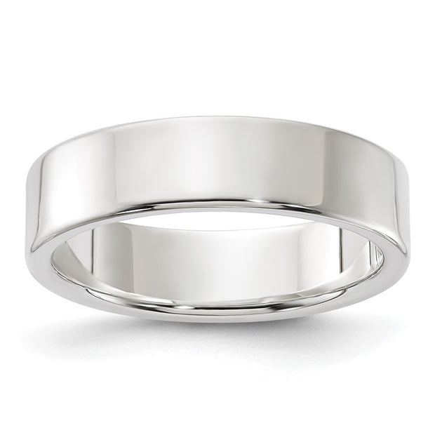 Sterling Silver 5mm Lightweight Flat Band