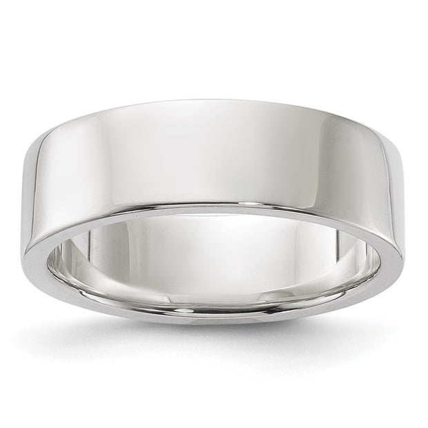 Sterling Silver 6mm Lightweight Flat Band