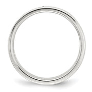 Sterling Silver 7mm Lightweight Flat Band