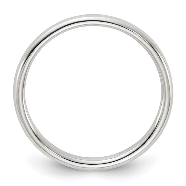 Sterling Silver 2mm Half Round Band