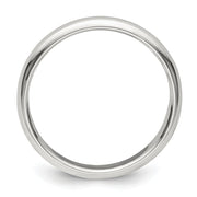 Sterling Silver 3mm Half Round Band