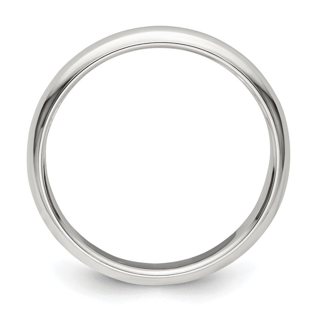 Sterling Silver 3mm Half Round Band