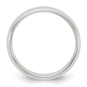 Sterling Silver 4mm Half Round Band