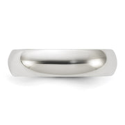Sterling Silver 5mm Half Round Band