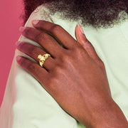 14k Polished Claddagh Ring