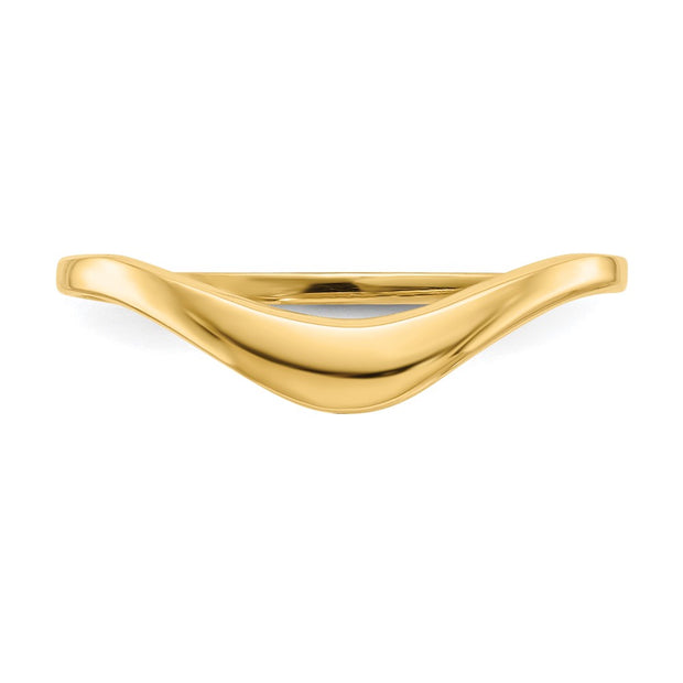 14k Polished Dome Ring