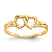 14K Heart Ring